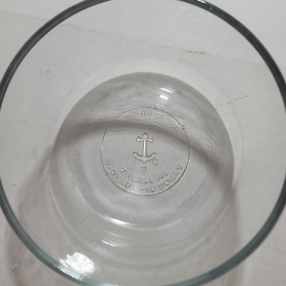 Anchor Hocking‎ Oven And Microwave Safe 2 cup Clear Glass Bowl